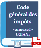Image Code général des impôts annexe I, CGIANI