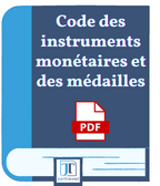 Image Code des instruments monétaires et des médailles