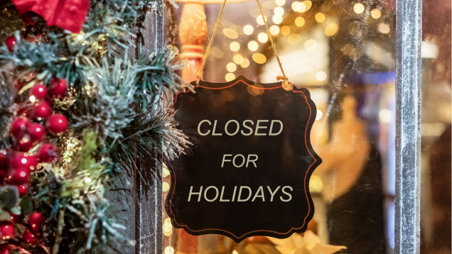 Comment gérer la fermeture de son entreprise pour Noël ? Les 4 étapes à suivre !