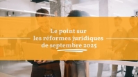 L'actualité juridique de septembre 2025 : report des congés payés en cas d'arrêt maladie, bonus-malus chômage...
