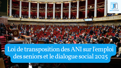 Loi de transposition des ANI sur l'emploi des seniors et le dialogue social 2025 : les principales mesures