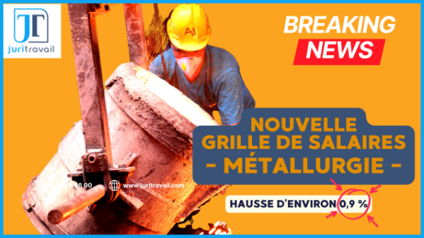 illustration pour La grille de salaires 2026 de la Convention collective unique de la Métallurgie