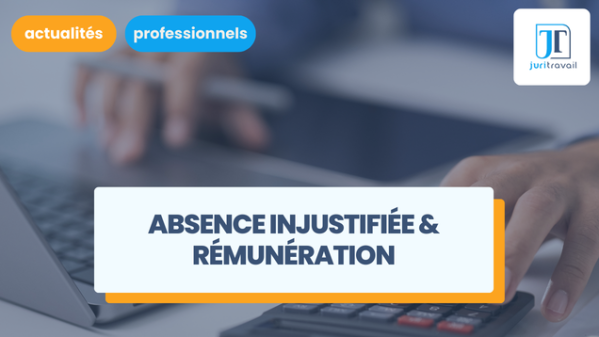 illustration pour L'employeur peut-il opérer une retenue sur salaire en cas d'absence injustifiée ?