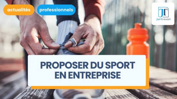 illustration pour Pourquoi et comment proposer du sport en entreprise pour le bien-être de vos salariés ?