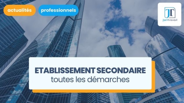 illustration pour Etablissement secondaire entreprise : définition et démarches