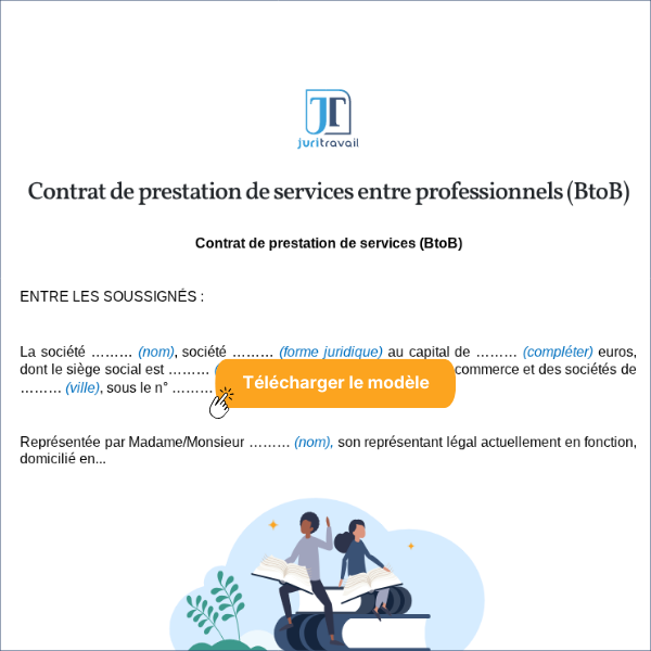 Contrat de prestation de services : définition et modèles