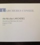 photo de Maître Nicolas LARCHERES